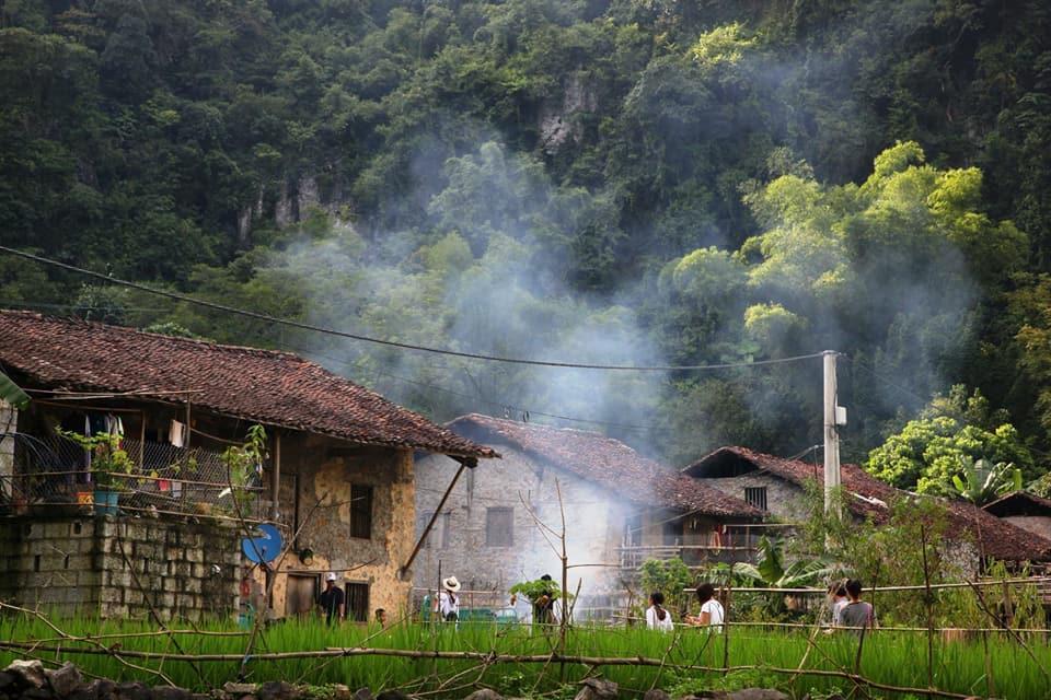 קאו באנג A Sy Ban Gioc Homestay - Lang Da Khuoi Ky מראה חיצוני תמונה