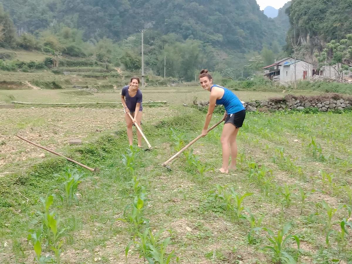 קאו באנג A Sy Ban Gioc Homestay - Lang Da Khuoi Ky מראה חיצוני תמונה