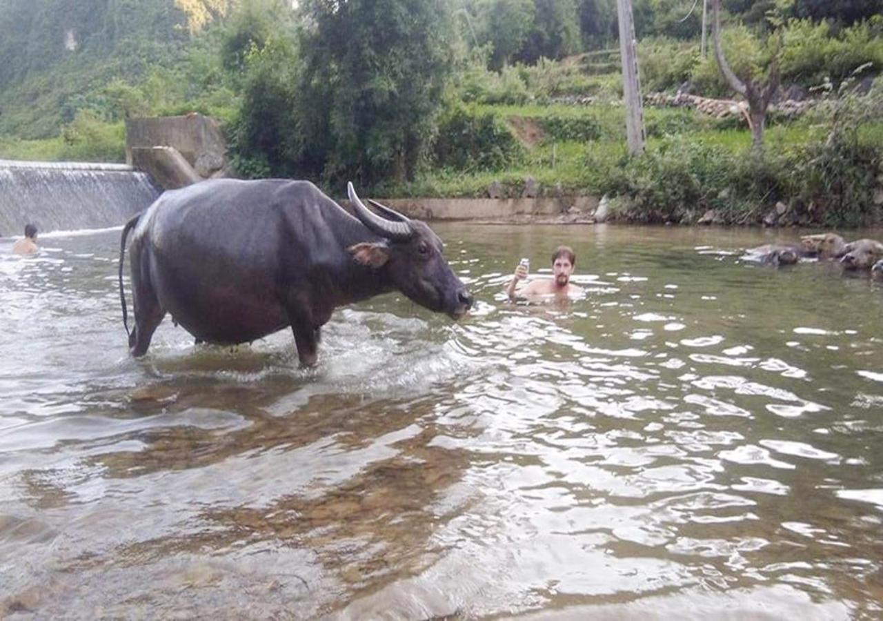 קאו באנג A Sy Ban Gioc Homestay - Lang Da Khuoi Ky מראה חיצוני תמונה